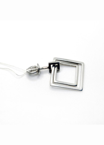 Серьги винтики серебро 925° 3,50г. квадраты (913-2067Р) Астор 913-2067р (328939641)