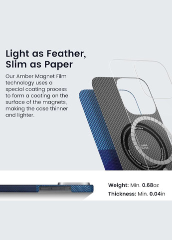 Чехол Tactile Woven Case для iPhone 16 Pro Max StarPeak Over the Horizon (KI1602POTH) Pitaka (327883547)