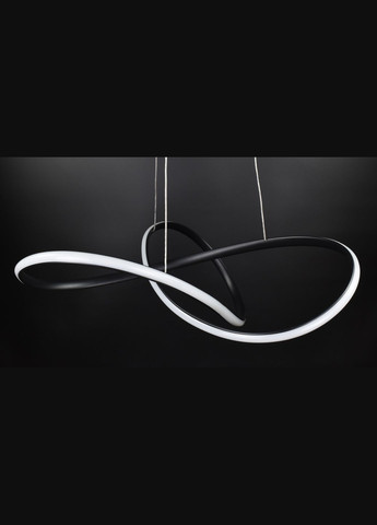 Люстра світлодіодна підвісна LED світильник для квартири на стелю лед 26988 Чорний 40-140х100х100 см. Sunnysky (364758456)