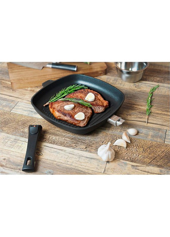 Сковорода-гриль Induction 28x28 см Black (XD63281iD) Swiss Diamond (329909830)