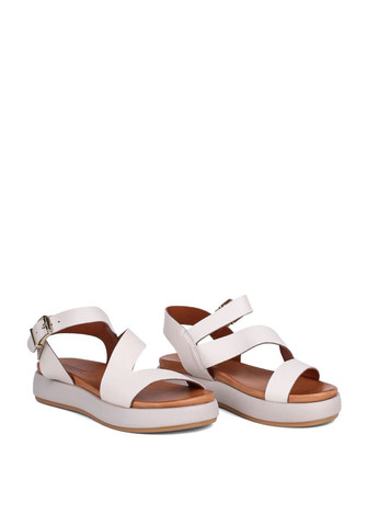 Молочные женские сандалии 03-2836 рисовая кожа Attizzare