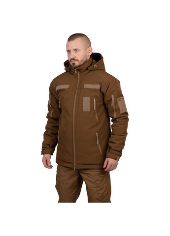 Койот зимня куртка зимова softshell max-heat coyote Vik-Tailor