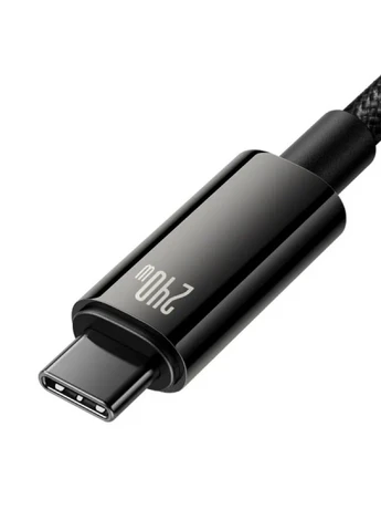 Кабель Tungsten Gold Fast Charging Data Cable Type-C to Type-C 240W 2m Black Baseus (398787035)