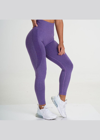 Фиолетовые демисезонные леггинсы женские спортивные Fashion