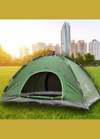 Палатка автоматическая 4-местная Зеленая Размер 2х2 метра China (290561763)