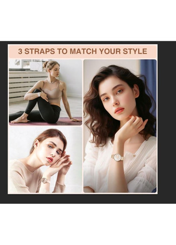 Смарт-годинник жіночий 1.27" з дзвінками, пульсом, SpO2, циферблатами, фітнесом, IP67, для айфона та андроіда Smart Watch (332041536)