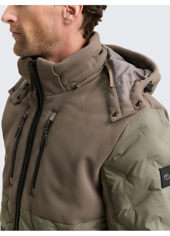 Зелена демісезонна куртка Tom Tailor