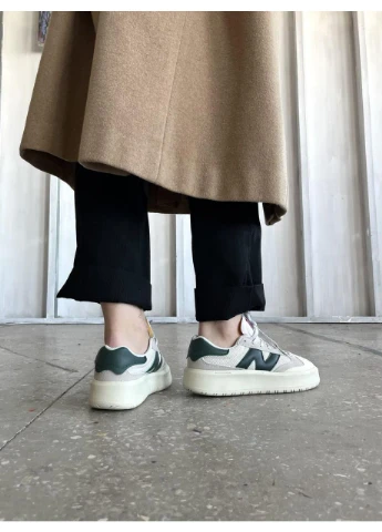 Белые демисезонные кроссовки мужские new balance ct302 white nightwatch green нью беланс 302 белые No Brand