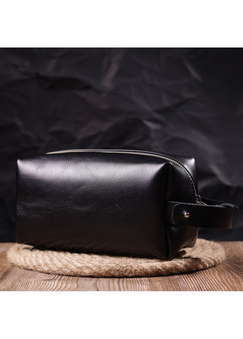 Несесер мужской большого размера из гладкой кожи на молнии Украина 16767 Grande Pelle (368862680)