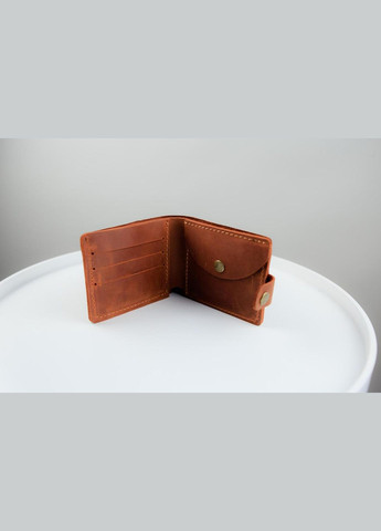 Классический кошелек из натуральной кожи Crazy Horse тиснение крокодил SH018 (светло-коричневый) No Brand (293337564)