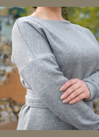 Сіра плаття 14446-5 Alenka Plus