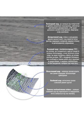 Плінтус вініловий самоклеючий 5000х100х2мм Матовий (D) SW-00002123 Sticker Wall (373394288)