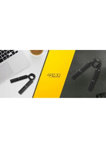 Еспандер кистьовий 113 кг металевий Black (P-5907739313393) 4FIZJO (301671708)
