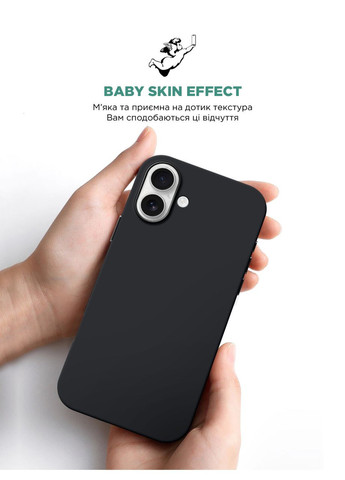 Чехол ICON2 MagSafe для Apple iPhone 16 Plus Black (ARM78667) ArmorStandart (327883740)