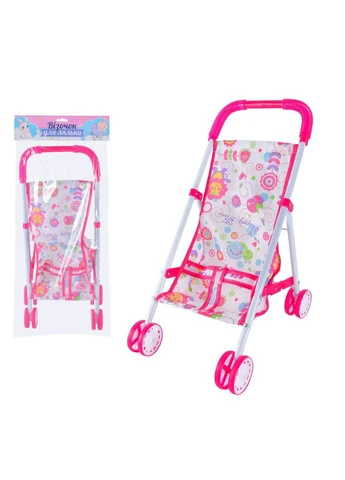 Дитяча Коляска для ляльки 935B-6 з козирком, 27×38×44 см 935B-6 Bambi (390476584)