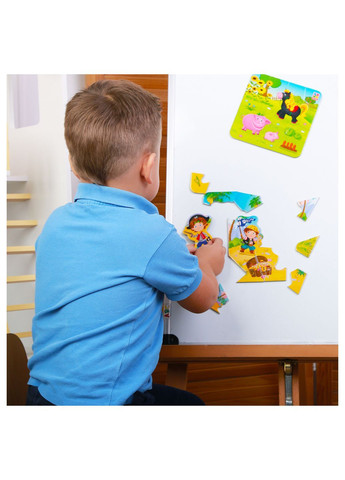 Мягкие магнитные пазлы Малыш сможет "Пираты" VT3204-20 (укр) Vladi toys (293154128)