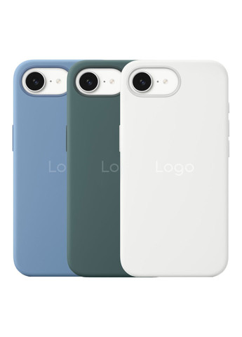 Чехол with MagSafe для iPhone 16е Lake Green Silicone Case Apple iPhone 16e 2025 (370440403)