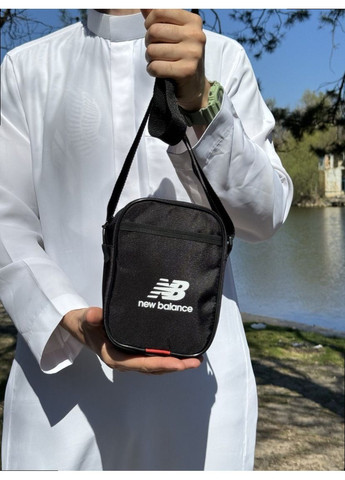 Чорна сумка чоловіча через плече - мінімалізм і зручність No Brand (365762075)