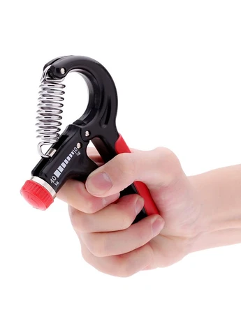 Еспандер кистьовий PS-4021 з регульованим навантаженням 10-40 кг. Power Hand Grip Black (A-012301) Power System (312550151)