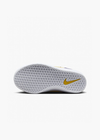 Белые всесезонные кроссовки унисекс sb force 58 skate shoes white/violet dv5477-500 Nike