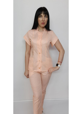 Жіночий медичний костюм Стефанія бавовна короткий рукав No Brand (361360214)