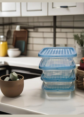 Набор из 4 контейнеров, Pepco (324392121)