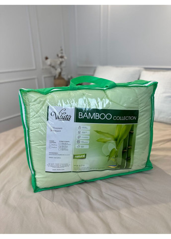 Одеяло евро силиконовое Bamboo 21444 200x220 см салатовое Viluta (365964902)