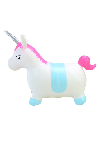 Резиновий стрибун Єдиноріг для дітей, вага 1400 г, в асортименті - No Brand RB2517 (371927632)