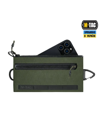 Кошелек горизонтальный с карабином X-Pac Elite Ranger Green M-TAC (394593509)