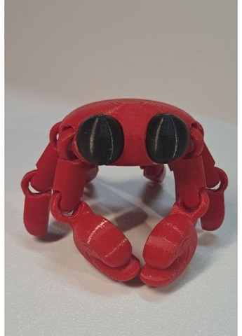 Подвижная флекси игрушка "Краб" 3D печать No Brand (372185978)