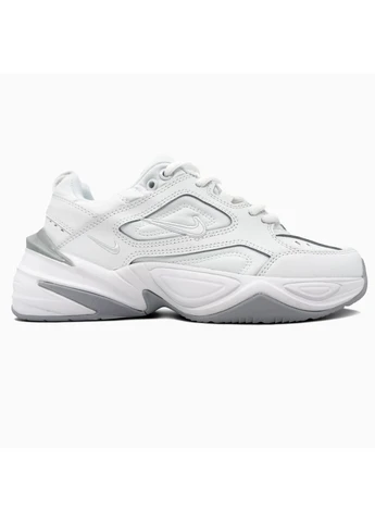 КРОССОВКИ ЖЕНСКИЕ NIKE M2K, WHITE НАЙК М2К БЕЛЫЕ No Brand белые демисезоны (392030277)