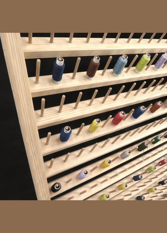 Органайзер для ниток з дерева Омбре 418 (НТК-4183000) No Brand (328911499)