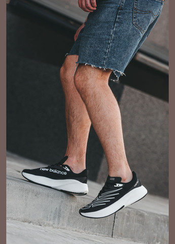 Черные демисезонные кроссовки мужские new balance fuel cell rc elite black | нью беланс фуэл селл черный No Brand