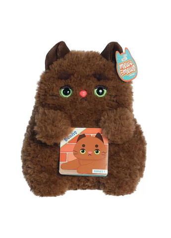 М'яка іграшка Кицюня Кориця коричнева 20 см (230396B) Aurora (369905196)