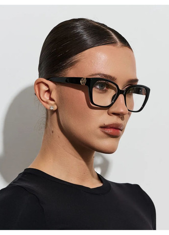 Готовые женские пластиковые очки для зрения +3.75 для чтения прозрачная линза Ralph (372506770)