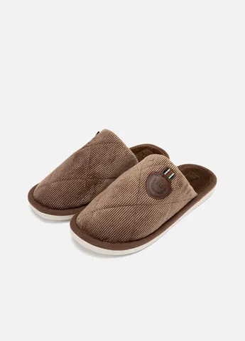 Чоловічі домашні капці колір коричневий CB-00265090 No Brand (319128823)