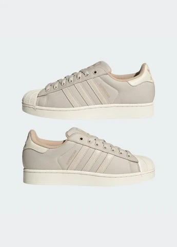Бежеві літні кросівки superstar ii adidas
