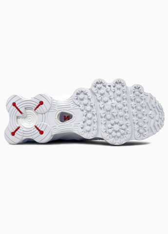 Белые демисезонные кроссовки мужские и женские nike shox tl white | найк шокс тл белые No Brand