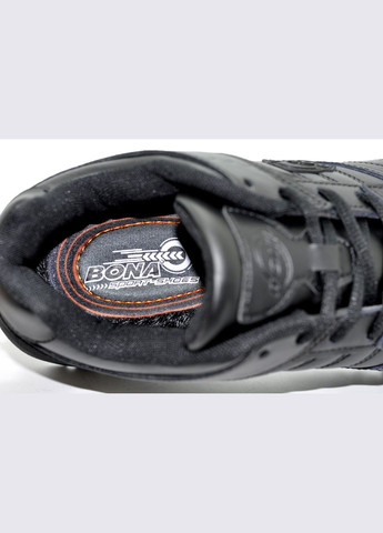 Чорні Осінні кросівки чоловічі Bona
