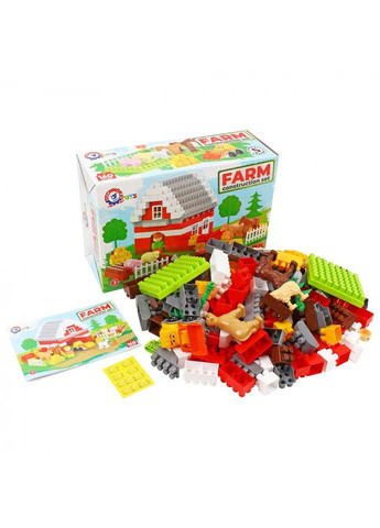 Дитячий конструктор Ферма, ігровий набір Ферма з фігурками ТехноК (371646495)