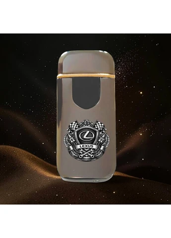 Премиальная электро зажигалка с изображением LEXUS Лексус - USB спиральная беспламенная в подарочной коробке No Brand (397343448)