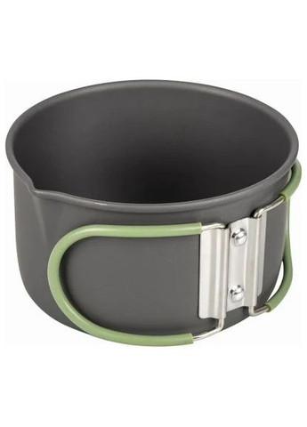 Набір туристичного посуду (2200241) Bo-Camp Explorer 4 Pieces 21 Hard Anodized Grey/Green (370014999)