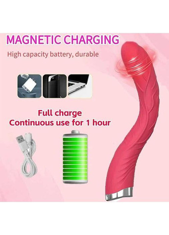 Изогнутый вибратор для стимуляции точки G 30 режимов No Brand (368892168)