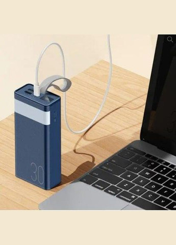 Внешний аккумулятор (повербанк) Chinen Series 20W+22.5W Fast Charging Power Bank with LED Light 30000mAh RPP-320 Black Remax (318744783)