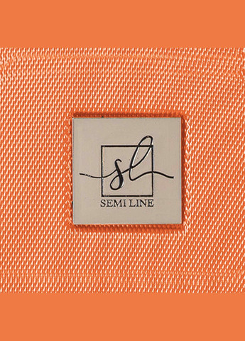 Чемодан 28" (L) Orange/Black (T5675-4) Semi Line (315936840)
