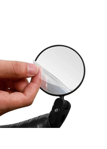 Дзеркало заднього виду велосипедне в ручку керма кругле No Brand (316473038)