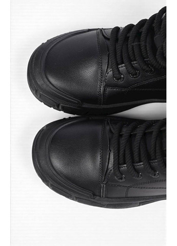 Черевики жіночі зимові на хутрі чорні (N039) Loretta (363967425)