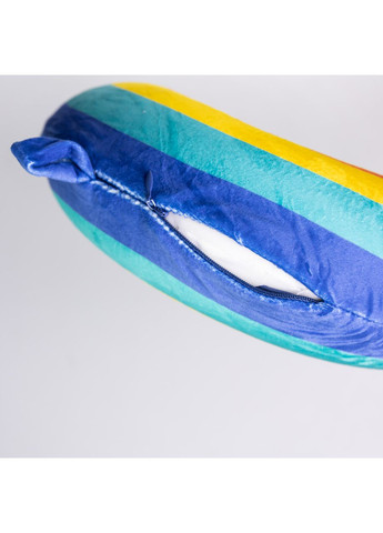 Подушка для шеи Rainbow U-образная, синий HP-56-13BL (A-047207) Yiwu (369475251)