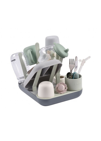 Сушилка для посуды Forest зеленая/серая, арт. 911731 Beaba (369490052)