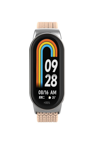 Ремешок Braided Solo Loop для Xiaomi Smart Band 10/9/8 Pink Sand (ARM86883) ArmorStandart (365247008)